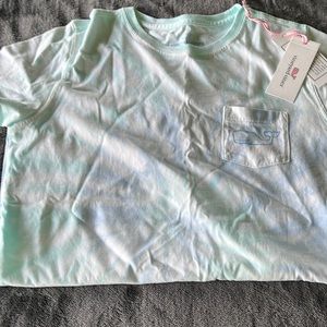 Womens Vineyard Vines T blue/green  tie dyed size xs nwt